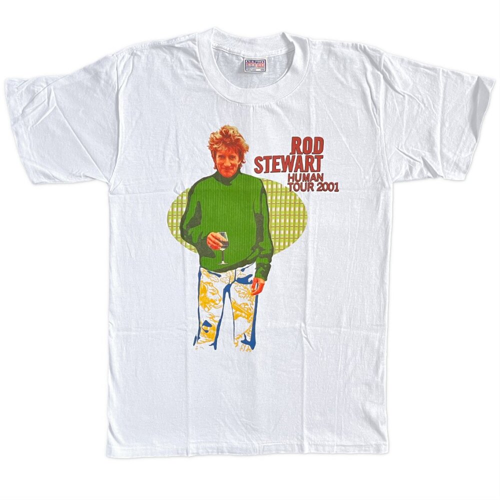 Vintage Rod Stewart 2001 Human Tour